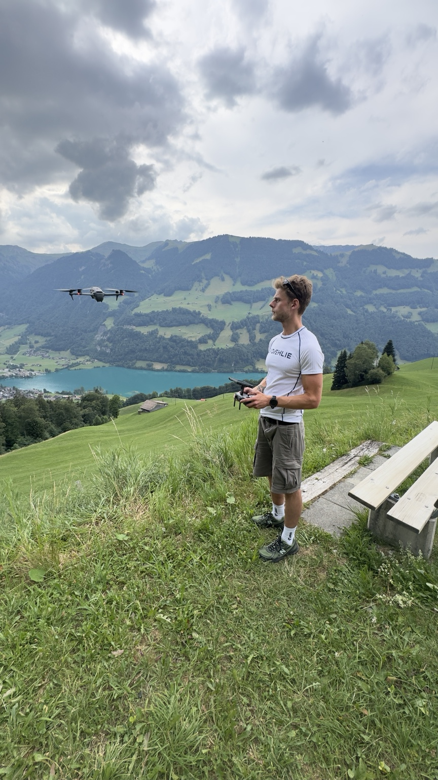 Andreas on a mountain