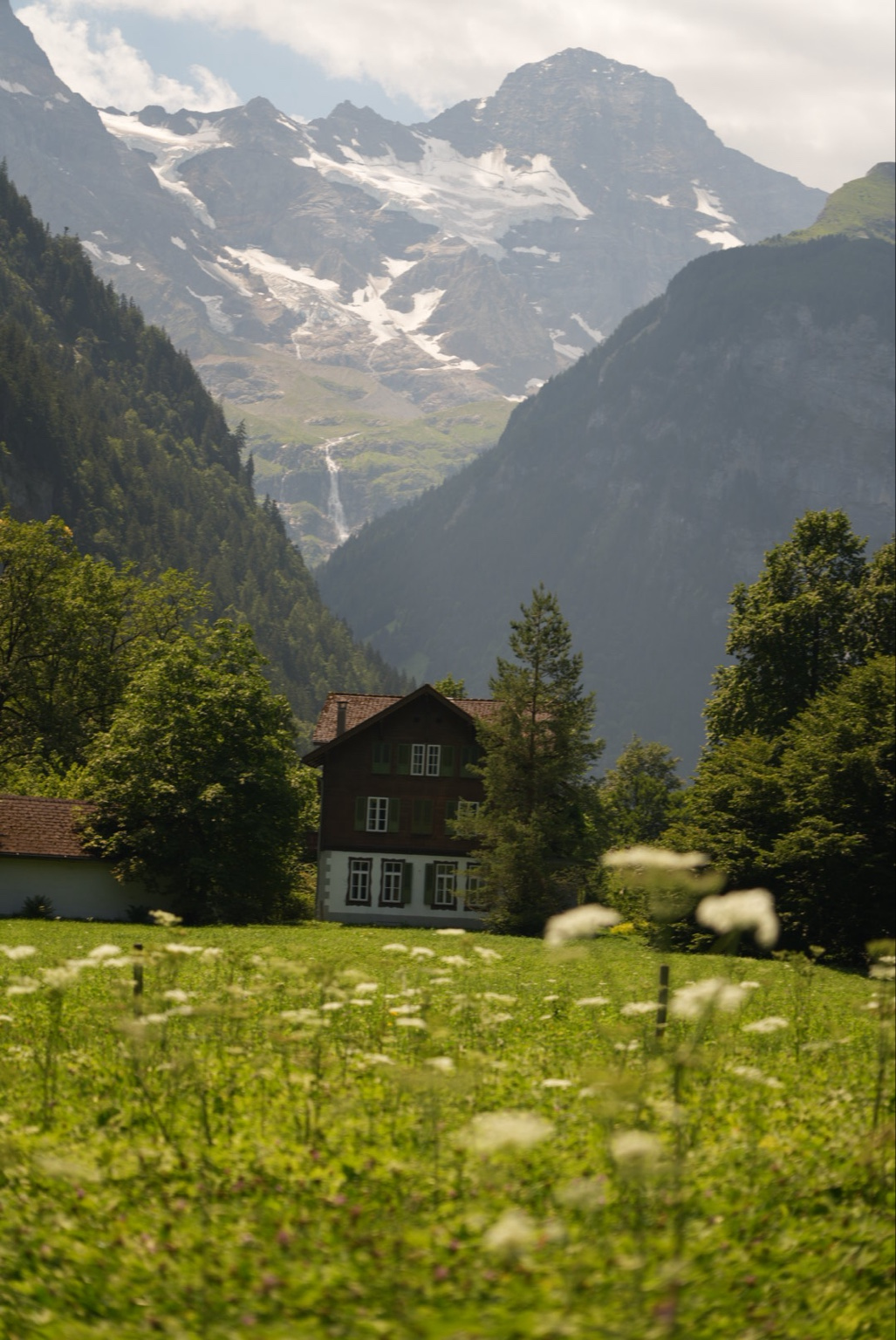 Norwegian cabin in the mountains
