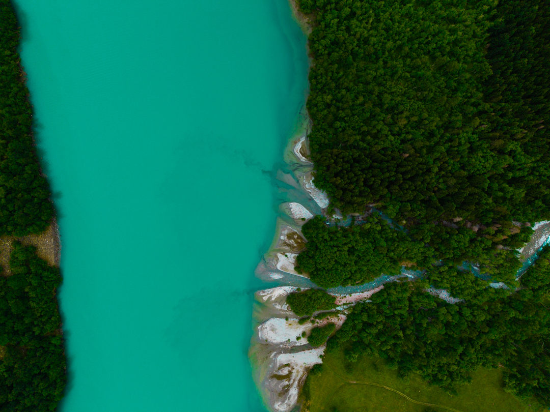 Turquoise Norwegian water